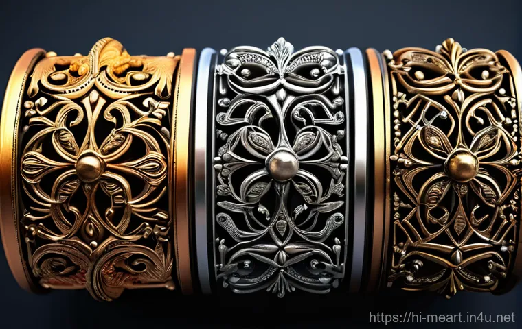 금속공예 컬렉션과 소장 가치 - Here are three detailed image generation prompts in English, inspired by the rich tradition of India...