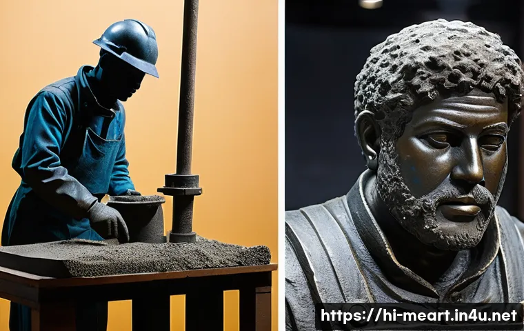 샌드캐스팅과 로스트왁스 비교 관련 이미지 2