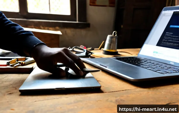 Home 17 온라인 금속공예 강좌 추천 - Photorealistic home workspace of an Indian adult learner attending an online metalworking course on ...